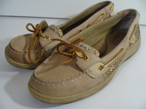 SPERRY TOP-SIDER WOMENS ANGELFISH GOLD 