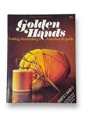 Golden Hands Knitting Dressmaking Needlecraft Guide Magazine 1971 Sewing Crafts