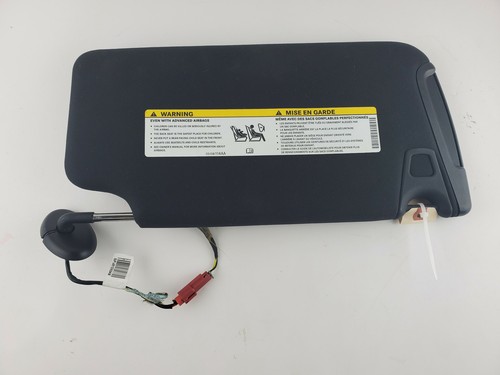2015-2017 Chrysler 300 Sun Visor Shade Driver Left Side Sun Visors Black OEM - Picture 12 of 12