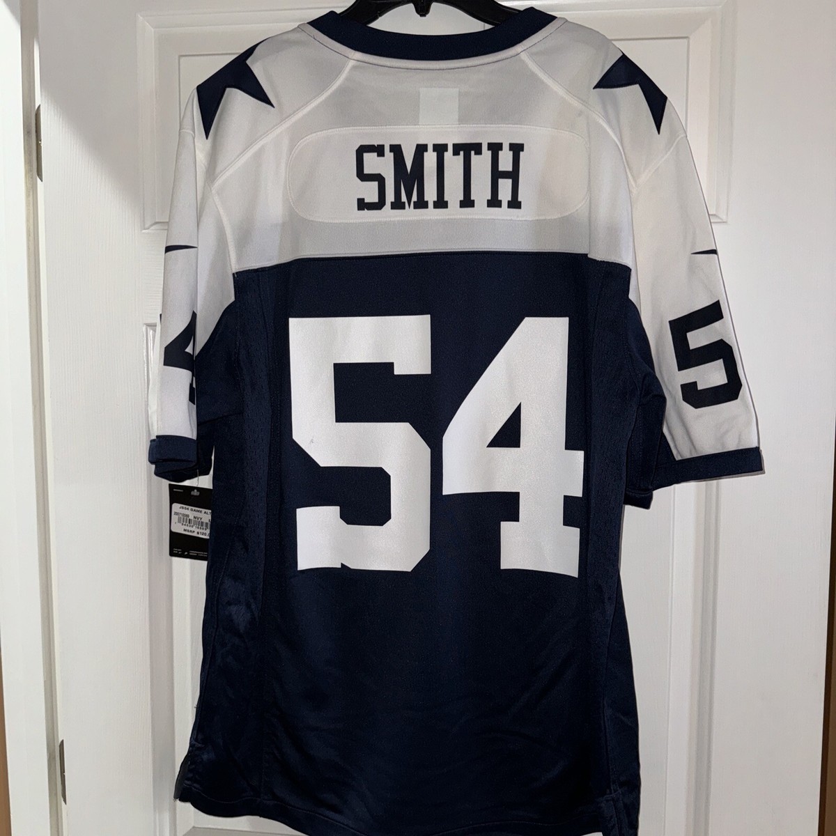 Dallas Cowboys Jersey Mens Large Nike On Field #54 Jaylon