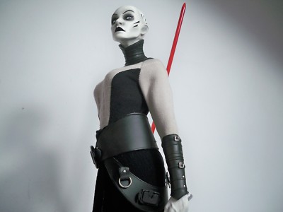 K1899978 ASAJJ VENTRESS NEAR MIB STAR WARS CLONES 2008 SIDESHOW COLLECTIBLES | eBay