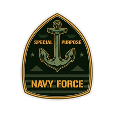 Navy Force Special Porpose Bumper Sticker Military Vinyl Soldier Decal 5"