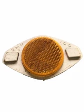 SCHWINN BIKE WHEEL REFLECTOR EMP 100 Amber Color Light Vintage