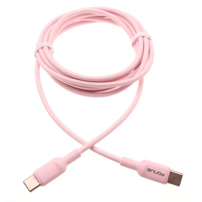 For Galaxy S20/S21/S23/FE USB-C to Type-C Pink 6ft Long Cable PD Fast Charger