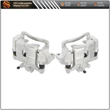 Pair For 1998-2007 Subaru Impreza Rear Brake Calipers w/ Bracket Accessories Kit