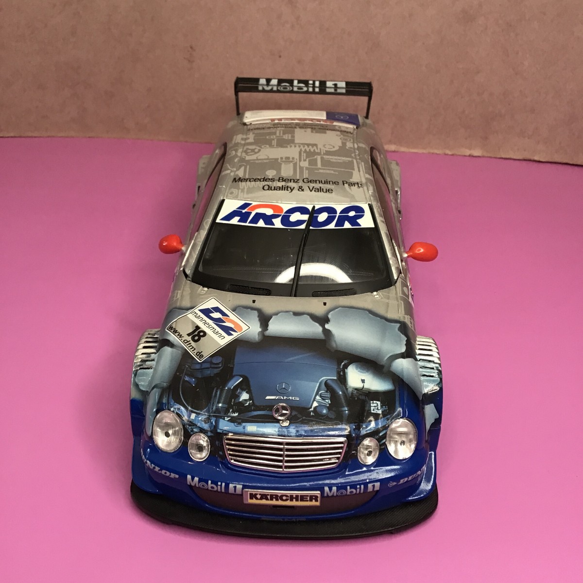 Maisto Mercedes-Benz CLK-DTM 2000, 1/18 Diecast Model Mannesmann
