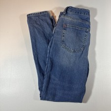 BDG Urban Outfitters Girlfriend High Rise Jeans Size 25 Med Wash straight Leg