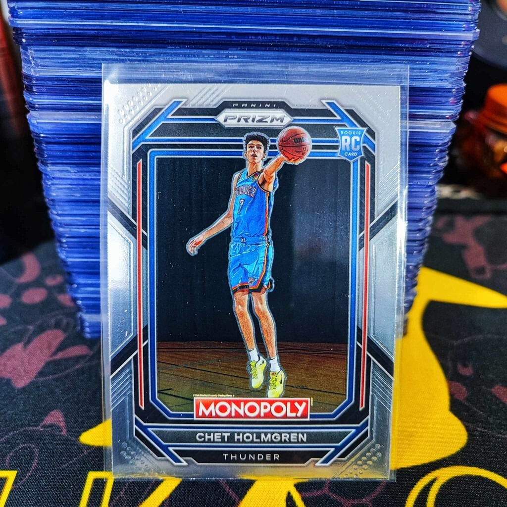 2022-23 Panini Monopoly Prizm #63 Chet Holmgren - Oklahoma City Thunder RC