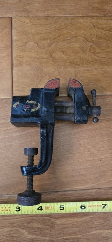Vintage Small/Mini Clamp-On Bench Table-Top Vise / Hobby /Jeweler - Picture 2 of 5