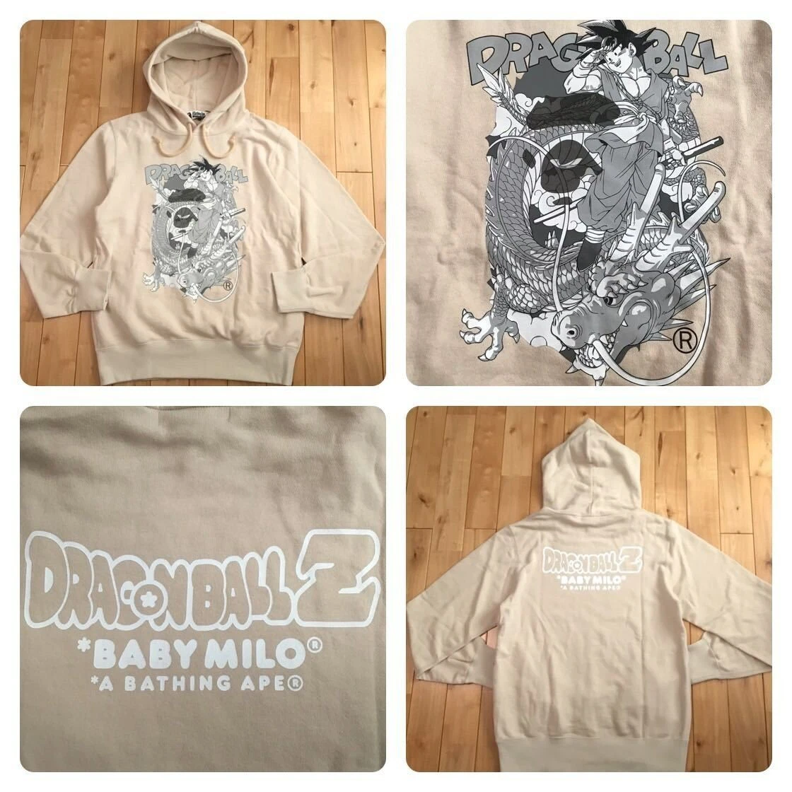 Goku bape store hoodie