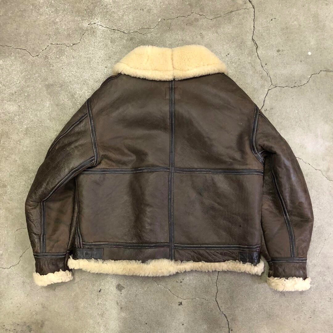 AVIREX USA Type B-3 Flight Leather Jacket Size 44 | eBay