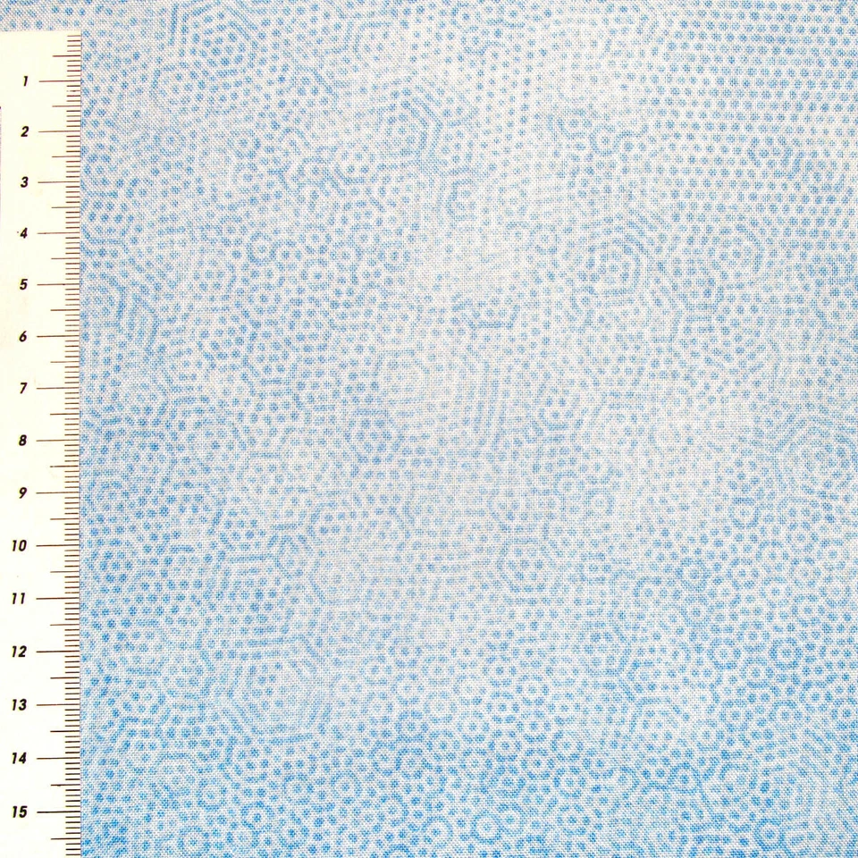 ANDOVER FABRICS Hellblau Farbe 2948 - Ton in Ton - Dimples - Stoffe Patchwork (0274)