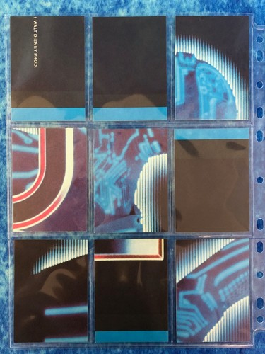 Tron complete trading card base and sticker set by Donruss 1982 Disney - Picture 11 of 19