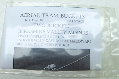 BERKSHIRE VALLEY MODELS KIT 2000 LUFTBAHN EIMER X 2 PRO PAKET HO-SPUR