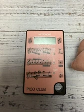 Vintage Pink Seiko DM-10 Pico Club Digital Pocket-Sized Metronome w/LCD Display