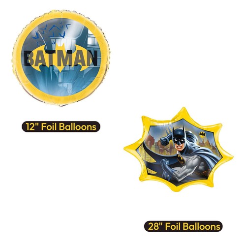 Juego de globos de superhéroe decoración lámina látex niños fiesta de cumpleaños pancarta plato taza - Imagen 8 de 62