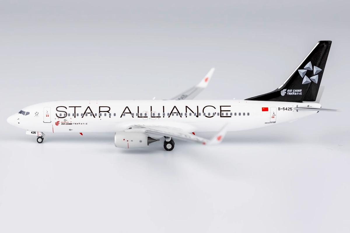 1:400 NG Model AIR CHINA STAR ALLIANCE BOEING 737-800