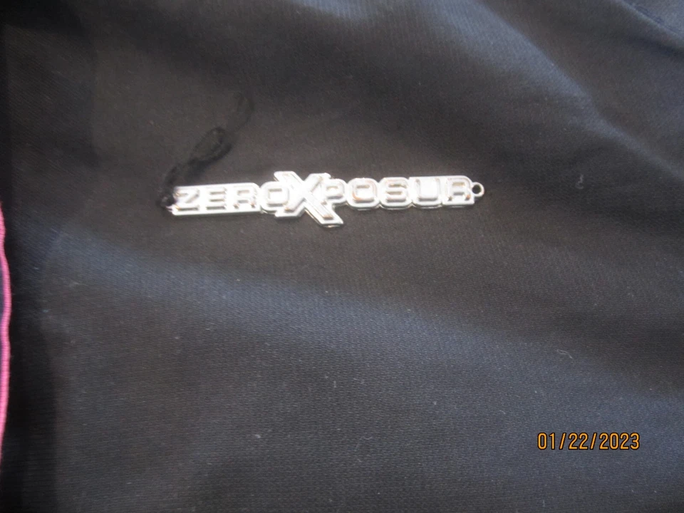 Abrigo de Invierno ZeroXposur Boarding Niñas Juvenil Talla XL (16) Negro Rosa Foto 2 de 3