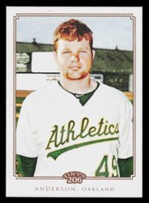 2010 Topps 206  Brett Anderson #146 Oakland Athletics
