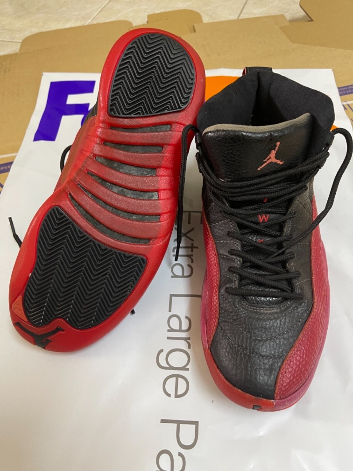 jordan 12 bred flu game
