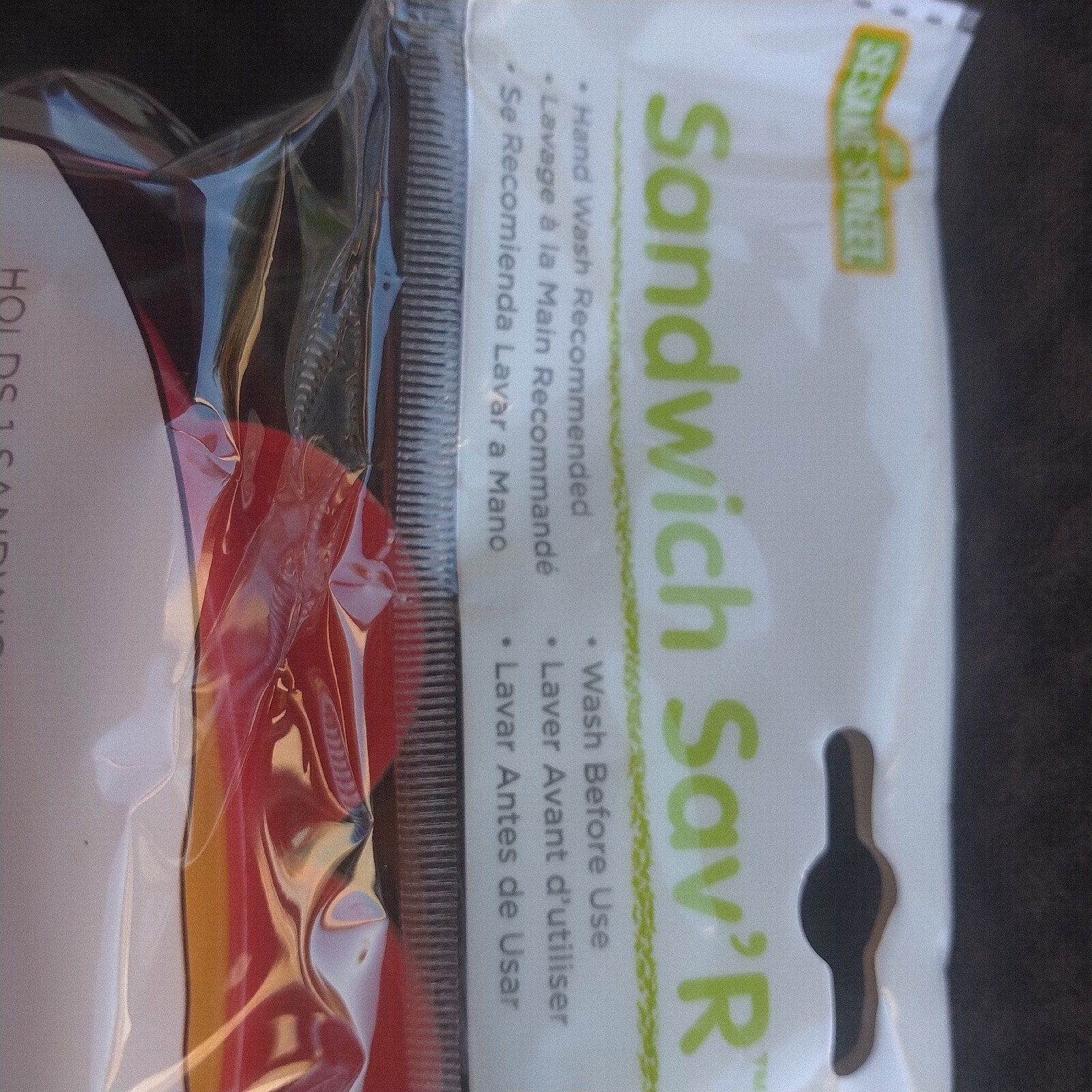 123 Sesame Street Sandwich Sav'r( TM ) Sandwich Holder