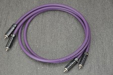 COPPIA cavo segnale audio - signal cable rame Silver plated OFC 0.70m 