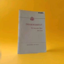 1958 DisarmamentNuclear The Intensified Effort Pamphlet Deptartment Of State