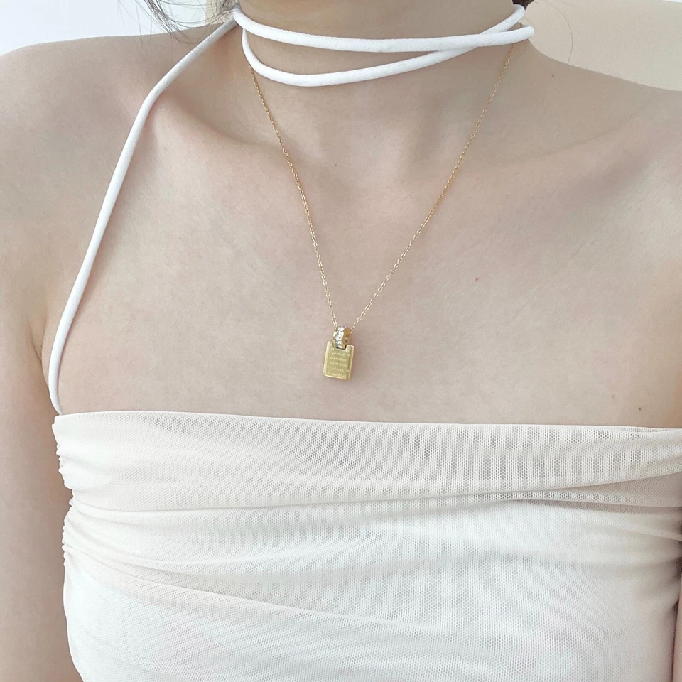 Priscilla&Lawrence Destiny Soulmate 18KGP Necklace - Imagem 2 de 4