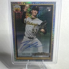 2023 Topps Chrome 75 Years Rookie Autograph /299 Bubba Chandler #91C-75 Pirates
