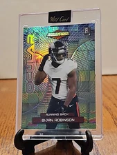 2023 Wild Card Allumination Ocular - Bijan Robinson Rookie Card 9/10