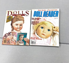 Doll Reader & Doll Magazines Hobby Craft Doll Collector Clothing 1992 Lot of 2