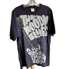 Moody Blues 2009 USA Summer Tour concert tee shirt Men’s L unisex top, rock band
