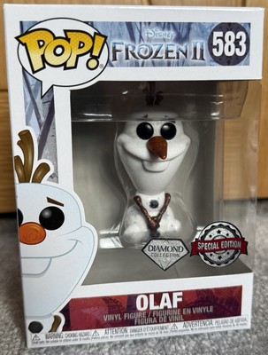 Funko Pop! Disney Frozen II Olaf Diamond Glitter Special Edition #583