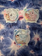 Neopets X Itsbobatime 3 Stickers No code 