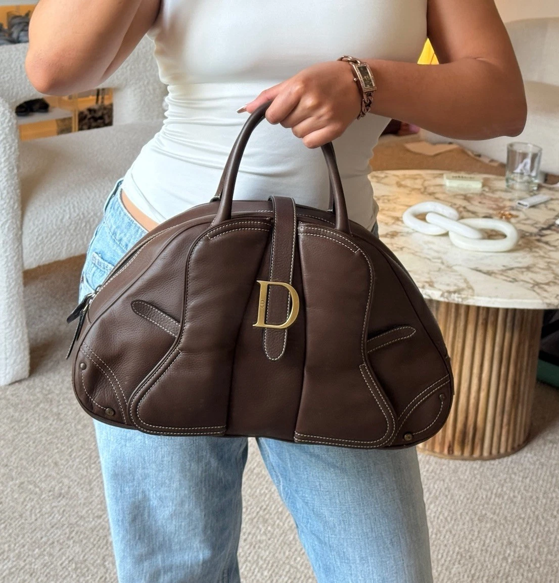 Dior Saddle Large Handbags for Women for sale | eBay
