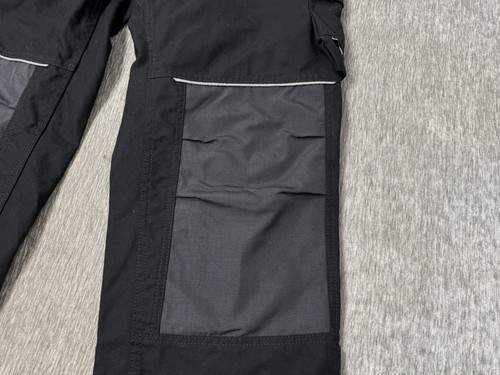 Helly Hansen Pants Mens 36x32 Black CHELSEA Double Knee Cargo Construction Work - 第 3/11 張圖片