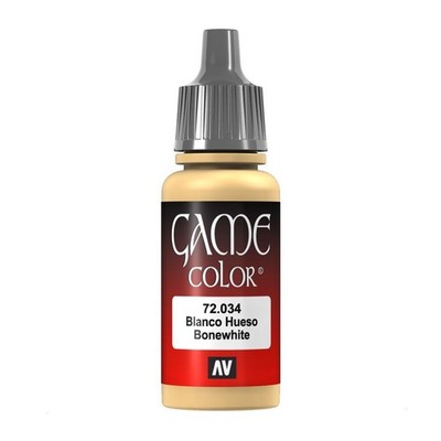 Vallejo Game Color Bonewhite Acrylic Paint 18Ml