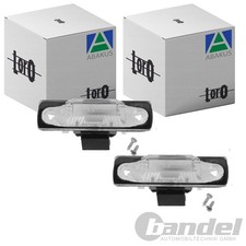 2x ABAKUS KENNZEICHENLEUCHTE passend für SEAT ALHAMBRA VW SHARAN | 053-26-900