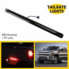 Rear Led Under Tailgate Lamp Smoked For Gmc 2001-12 2013 2014 Sierra 2500hd Epy