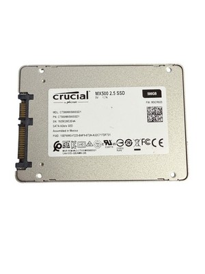 crucial MX500 CT500MX500SSD1 500GB SSD ① Crucial MX500 500 GB Internal 2.5 inch CT500MX500SSD1 Solid State