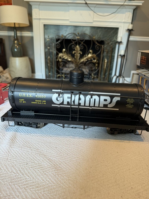 Bachmann 93445 G Scale Gramps Single Dome Tank Car #11050 EX/Box
