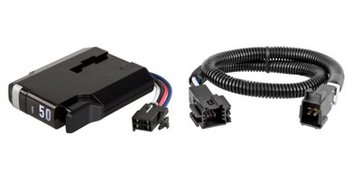 CURT Triflex Next Trailer Brake Controller w/ Custom Wiring Harness 51146 51534