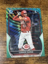 CONNOR BURNS 2023 Bowman Draft #BDC-159 1st Aqua Wave Refractor /125