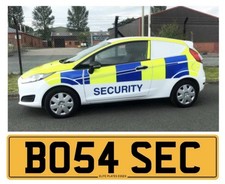 Cherished Number plate dog unit patrol cctv security sec 999 police k9 alarm