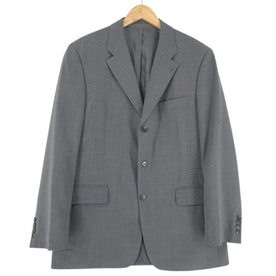 Digel Blazer Jacket Stretch Virgin Wool Grey Ex6 Size EU 52 UK/US 42