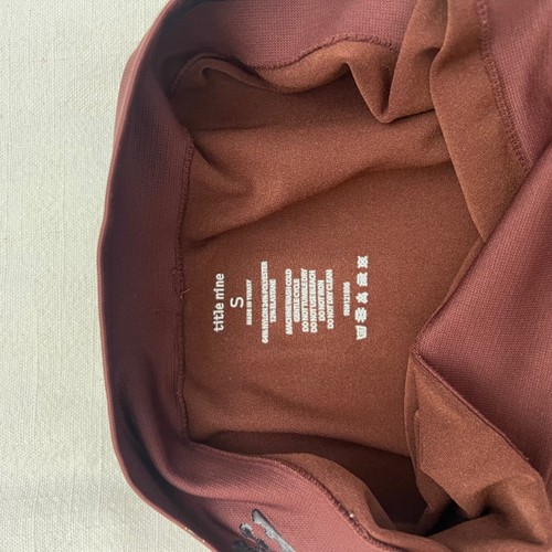 Title nine leggings donna atletici taglia small marrone - Foto 5 di 9