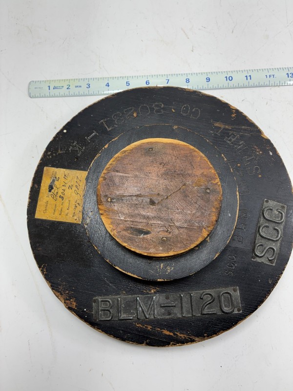 Canada Iron Industries wooden wood form wheel