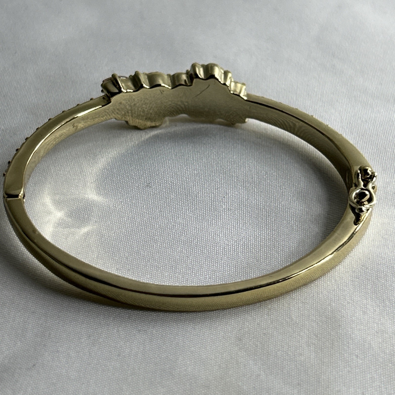 Givenchy Bracelet Cluster Bangle Pink Flower Clea… - image 6