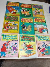ALMANACCO TOPOLINO ALBI D'ORO DAL 1963 AL 1969 24 PZ BLOCCO-MONDADORI-WAL DISNEY