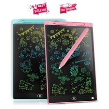 2-Pack 8.5-Inch LCD Writing Tablet - Colorful Doodle Board for Kids' Creativity